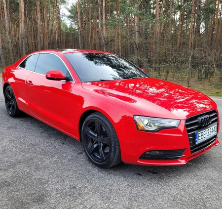 Audi A5 cena 60900 przebieg: 129000, rok produkcji 2014 z Bełchatów małe 106